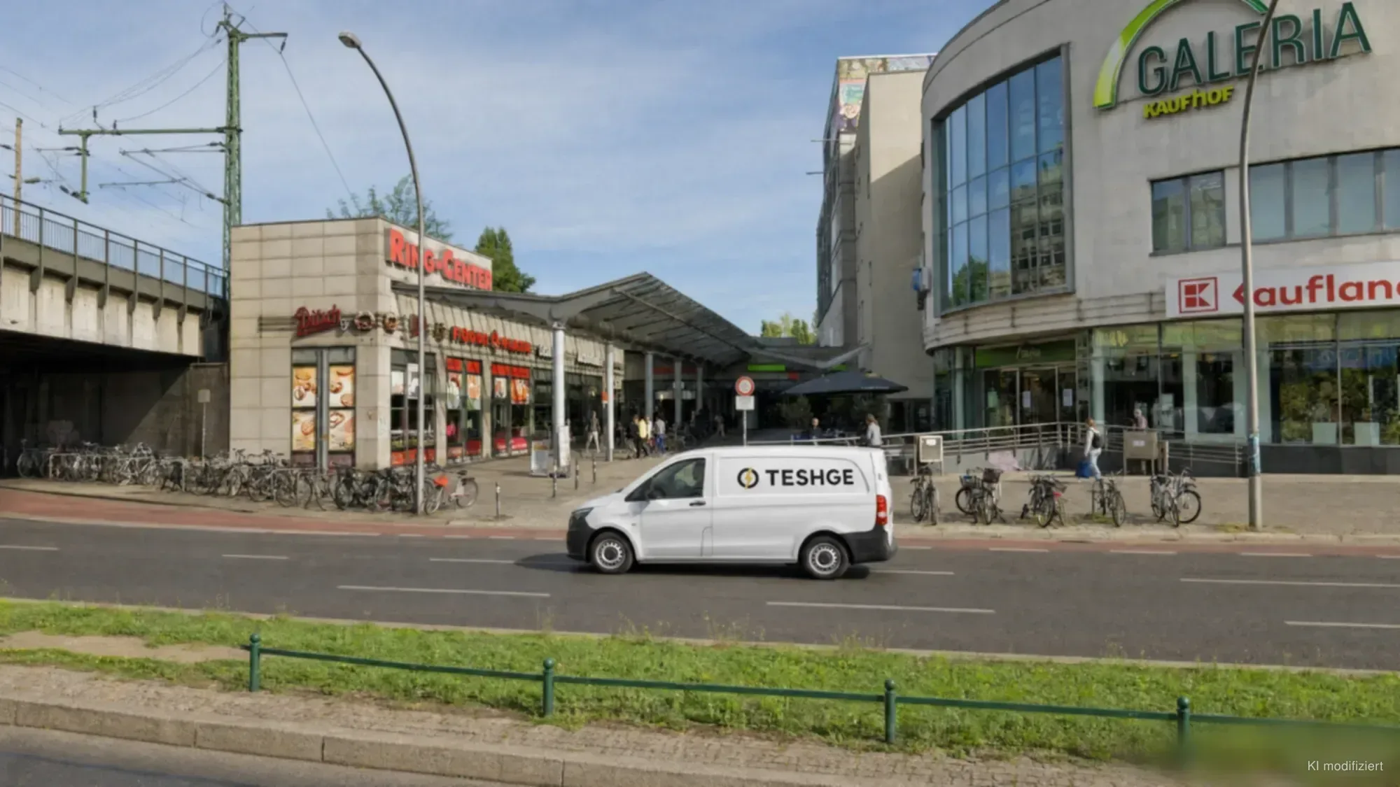 TESHGE Servicefahrzeug in Lichtenberg