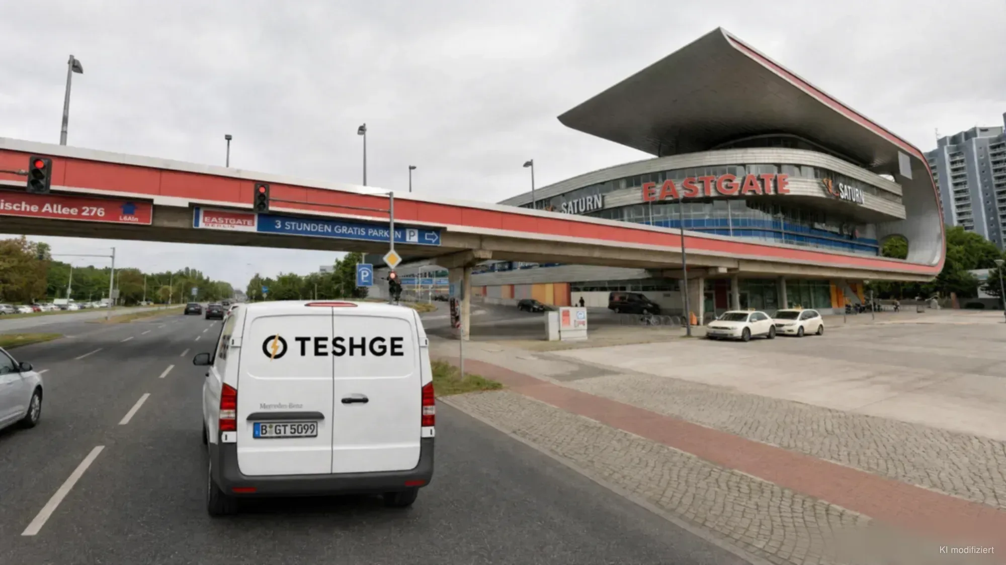 TESHGE Servicefahrzeug in Marzahn
