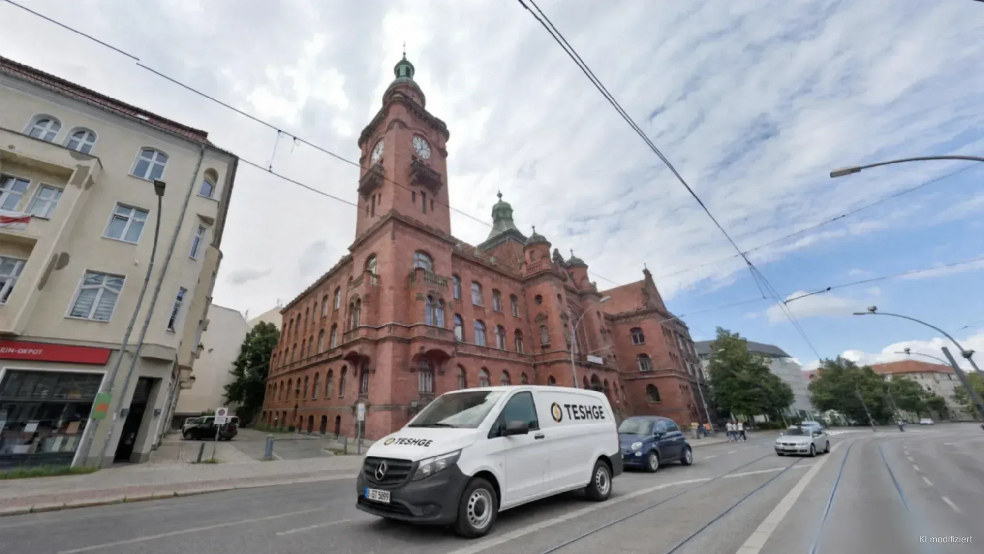 TESHGE Servicefahrzeug in Pankow