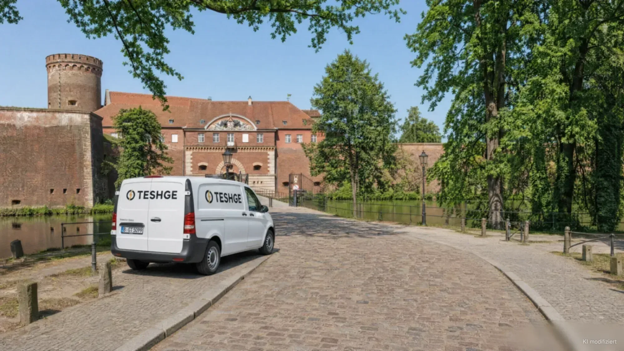 TESHGE Servicefahrzeug in Spandau