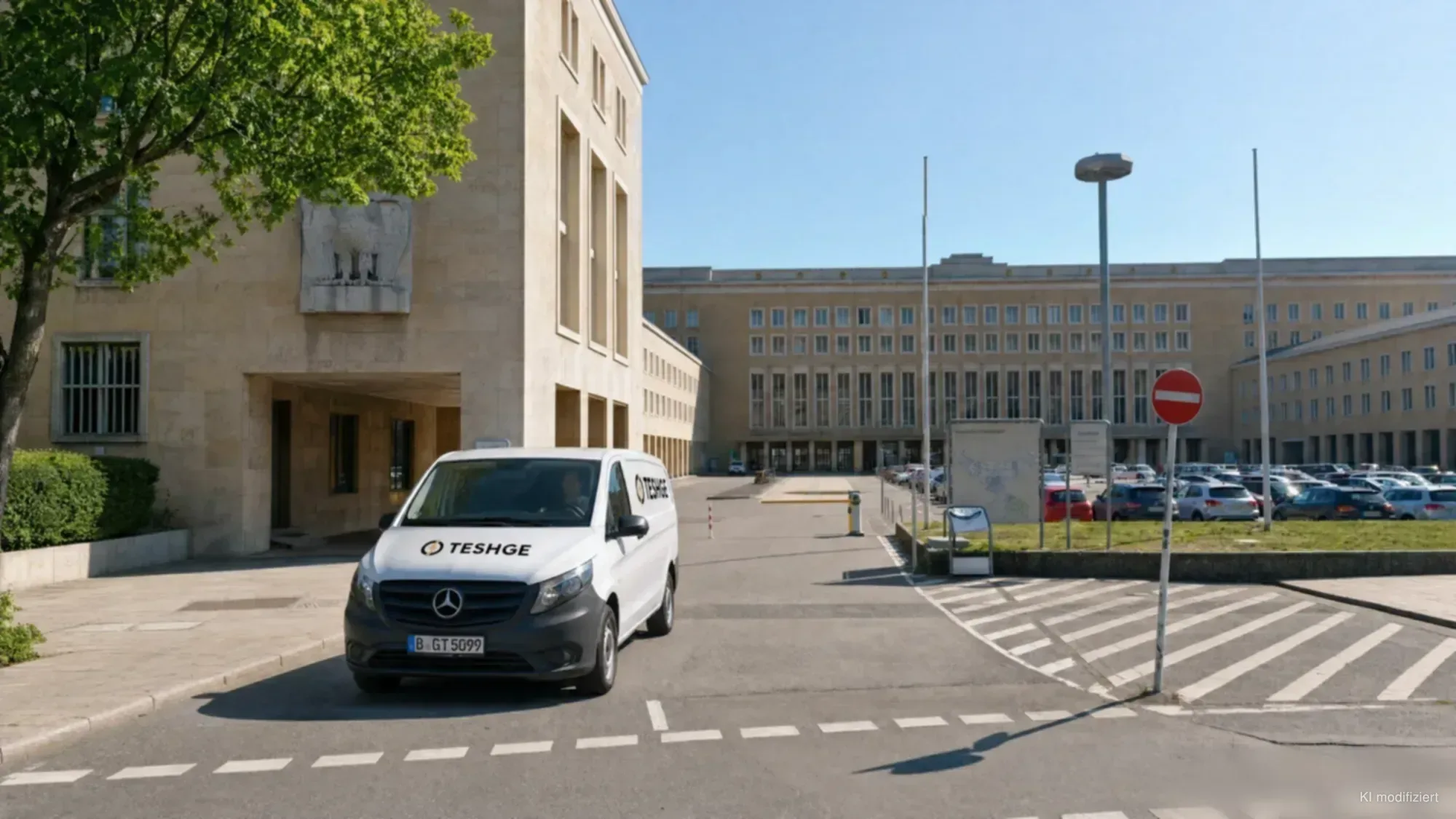TESHGE Servicefahrzeug in Berlin Tempelhof