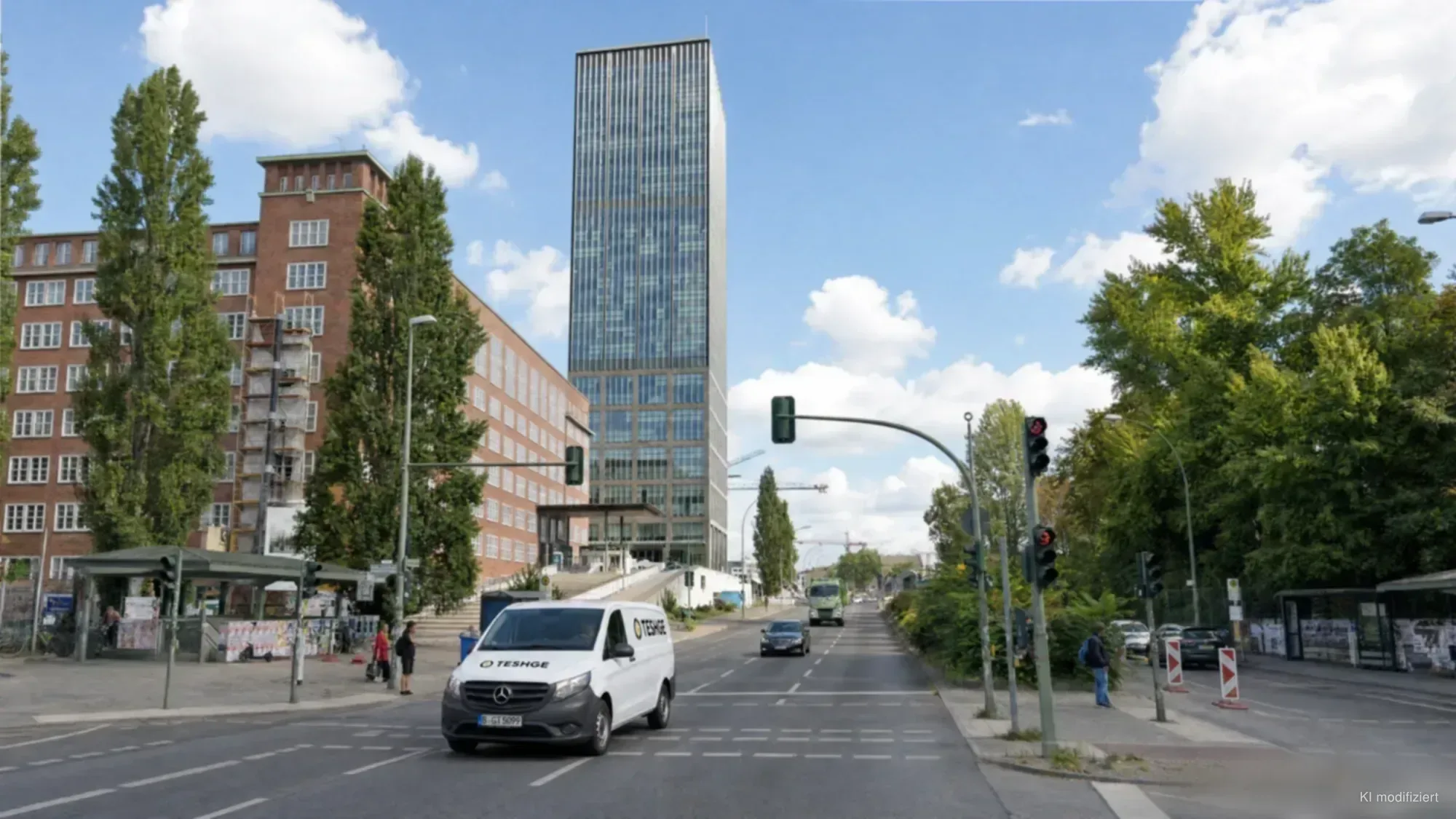 TESHGE Servicefahrzeug in Berlin Treptow